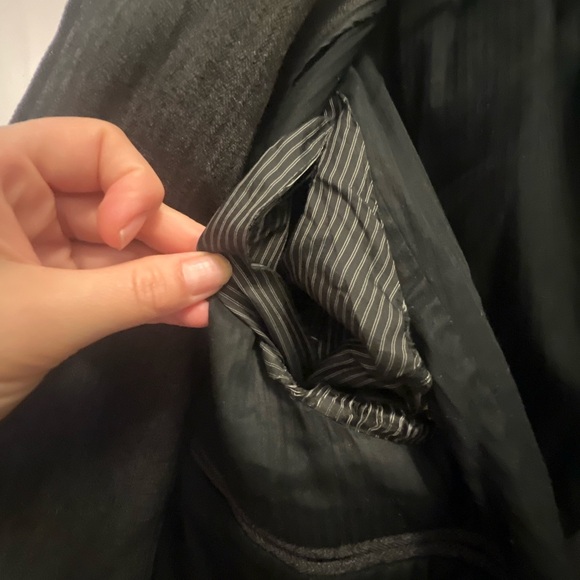 Men's Gray Suit Jacket - Picture 6 of 7
